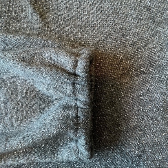 Talbots sweater. Grey/Silver with Velvet Bow Tie 
Size XL - Picture 5 of 14